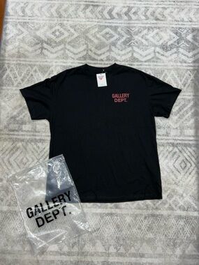 Gallery Dept Men's Black Logo T-Shirt